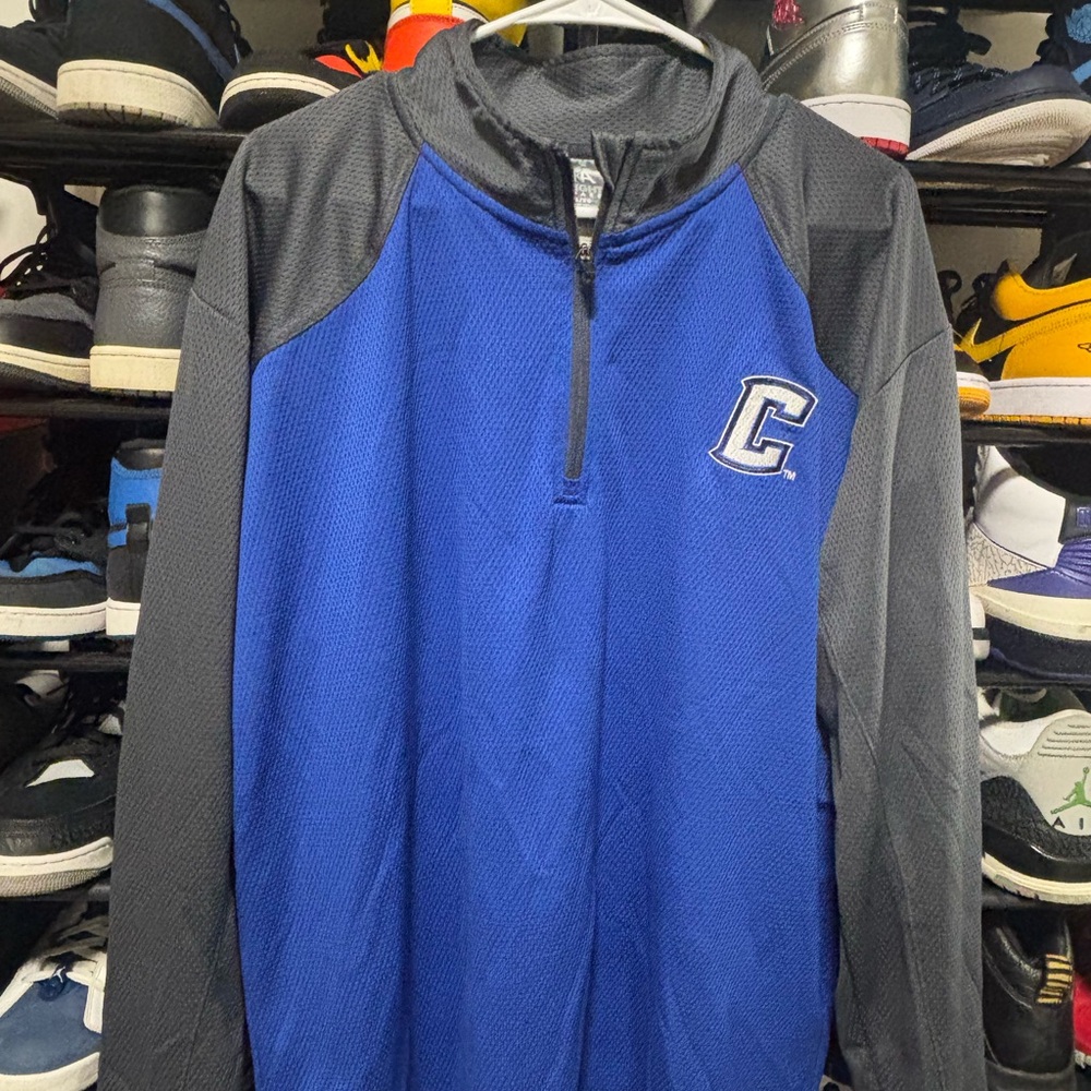 Knights Apparel Creighton University Blue and Grey Pullover Size XL